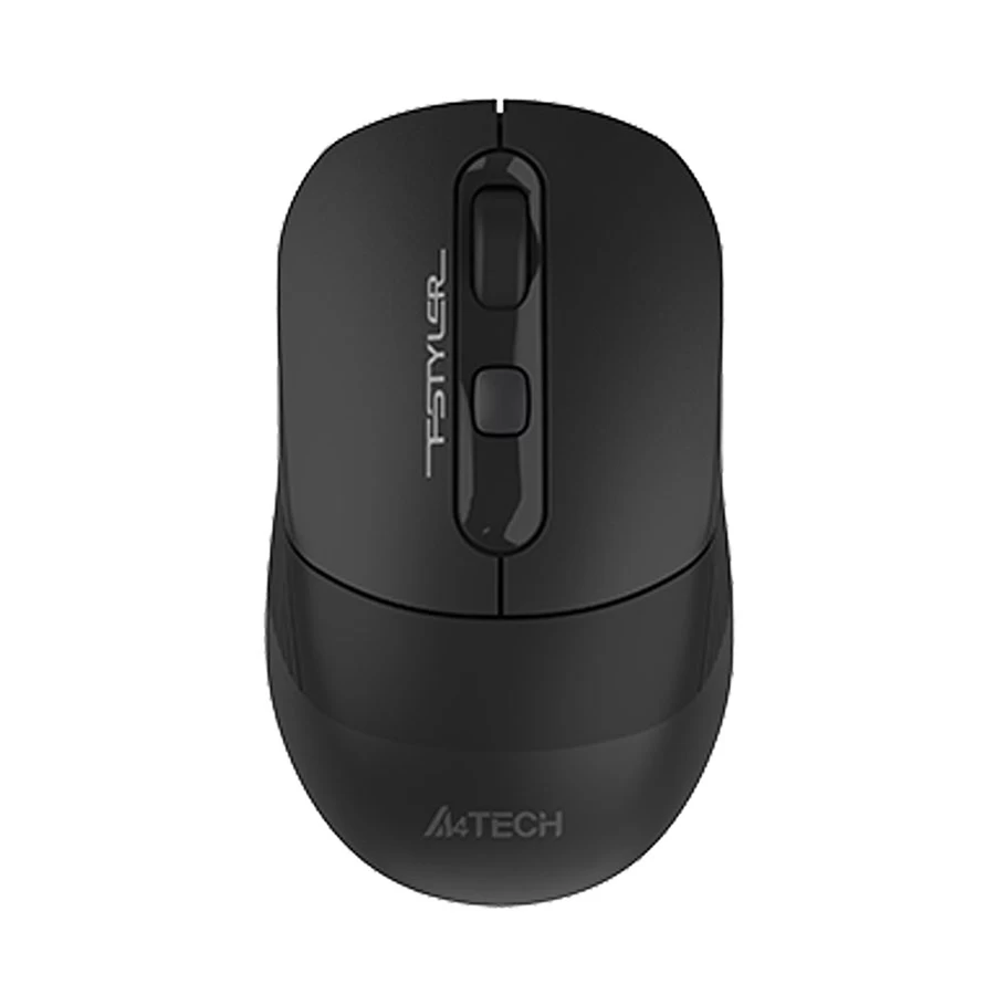 A4TECH FSTYLER FB10CS Silent Multimode Rechargeable Wireless Mouse – Black Color